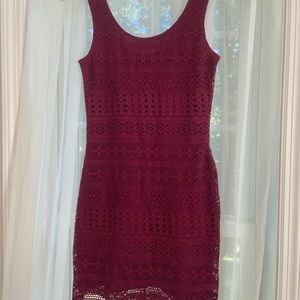 Garage Lace Mini Dress